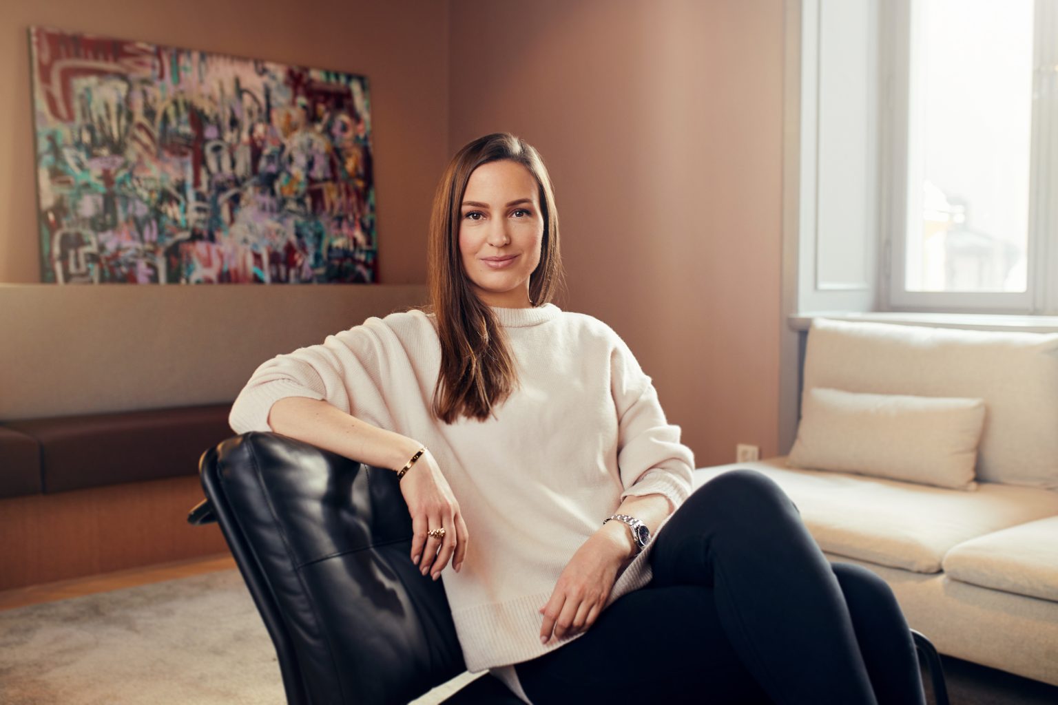 Portrait of BRITE CEO Lena hackelöer